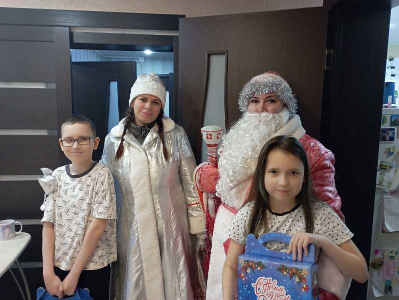 Поздравление детей с Новым годом