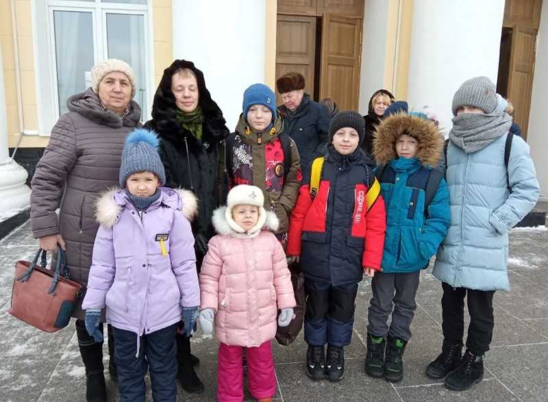 Посещение филармонии детьми мобилизованных граждан