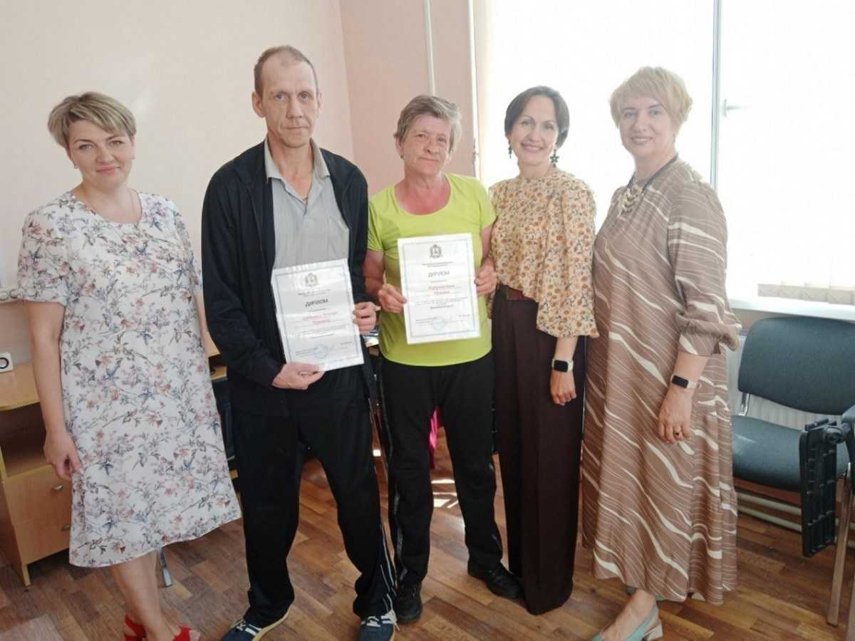 Состоялся выпуск группы, прошедших обучение компьютерной грамотности