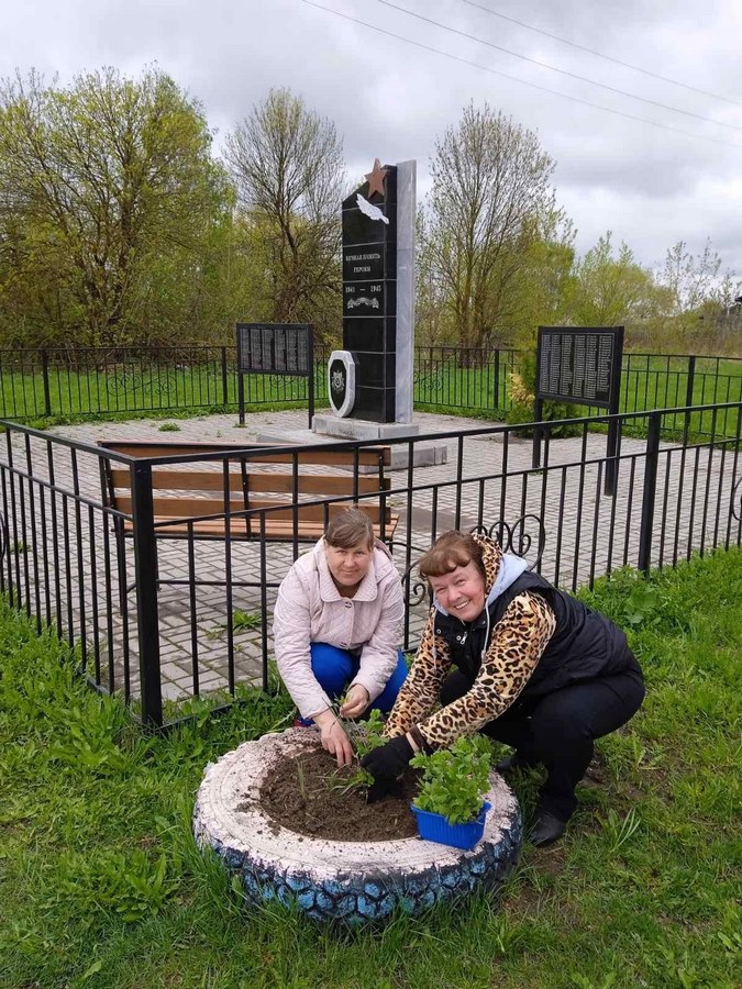 В Центре стартовала акция “Цветы Победы