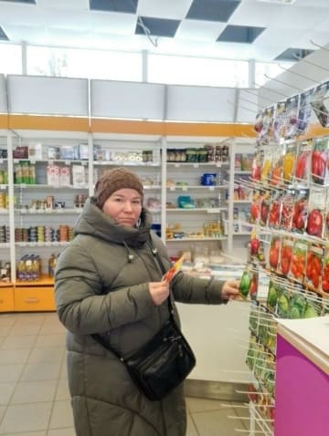 Покупка семян к новому огородному сезону.